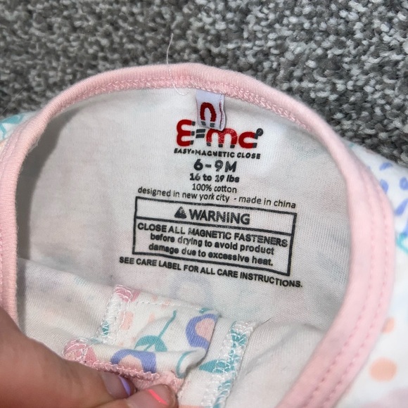 Magnetic me 6-9 months Floral Kids One Piece - Picture 4 of 12